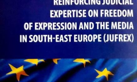 KONFERENCIJA: Jačanje pravosudne ekspertize o slobodi govora u medijima Jugoistočne Evrope (JUFREX)