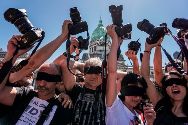 Skup podrške povrijeđenim novinarima u Tbilisiju