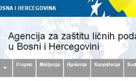 Zabranjuje se objava ličnih podataka zaraženih osoba i osoba u izolaciji