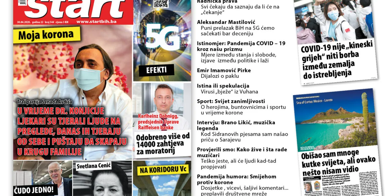 Novo izdanje magazina Start BiH besplatno na portalu startbih.ba