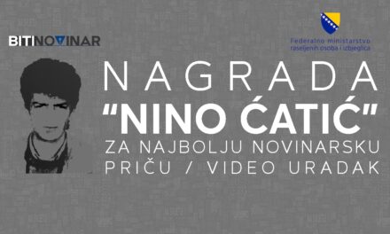 Memorijalni centar Srebrenica: Dodijeljena novinarska nagrada ‘Nino Ćatić’ u pet kategorija