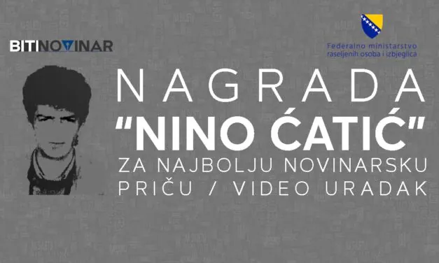 Dodjela novinarske nagrade za izvještavanje o Srebrenici