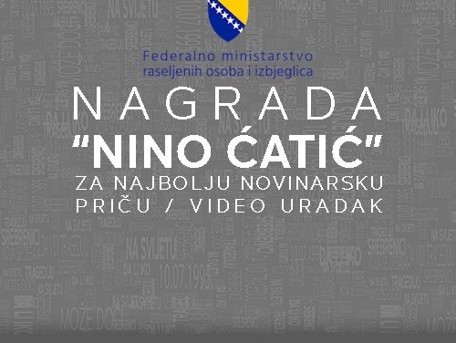Dodijeljena novinarska nagrada “Nino Ćatić”