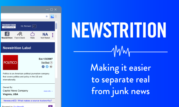 Oznake “Newstrition” pomažu čitateljima u prepoznavanju dezinformacija