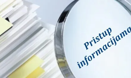 Institucije moraju staviti informacije na raspolaganje građanima
