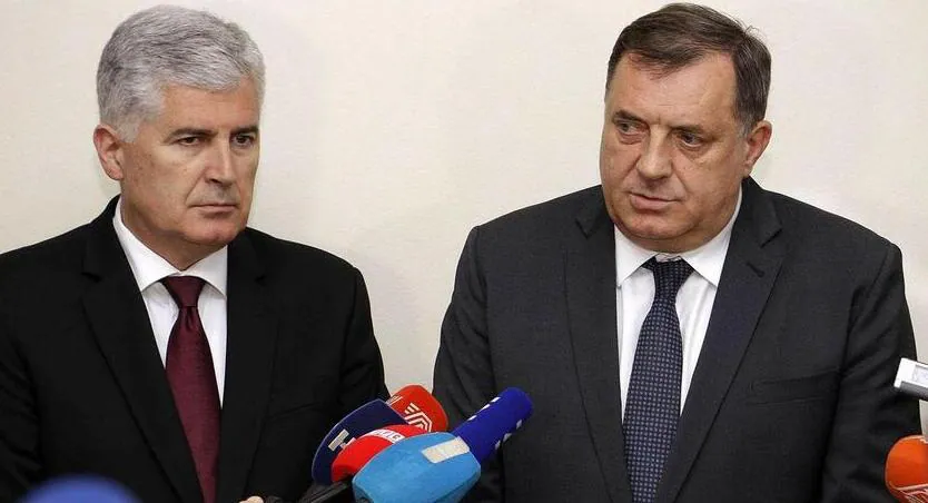 DRAGAN ČOVIĆ: Njih trojica, ja i Dodik sami