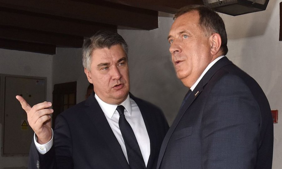 DVA NEGATORA I PROVOD: Kako su Dodik i Milanović ovjerili partnerstvo