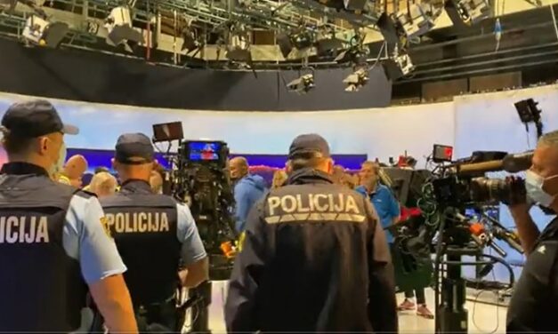 Antivakseri upali u studio slovenske javne televizije: „Ovo je opasan napad“