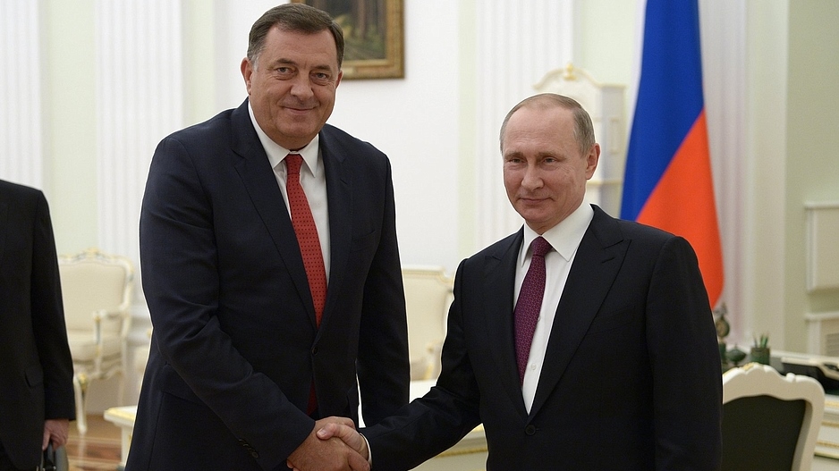 RTRS I BNTV: Putin bliskiji s Dodikom nego s Macronom