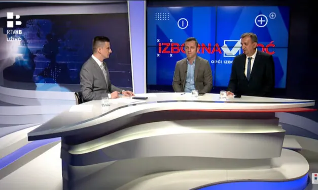IZBORNA NOĆ: BHT1 SOLIDAN, RTV HERCEG-BOSNE NEPROFESIONALNA I OTROVNA
