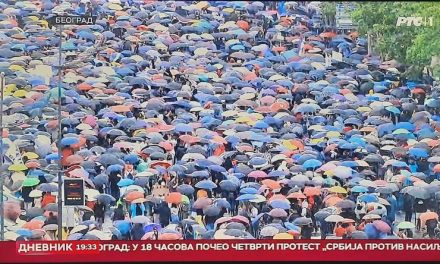 Na protestima u Srbiji zatražena smjena rukovodstva RTS-a