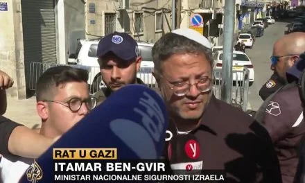 Ben-Gvir prijeti hapšenjem svih koji govore protiv Izraela, vojske i policije