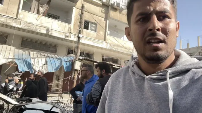 Novinar Arab Newsa u Gazi za dlaku izbjegao smrt