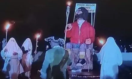 Na karnvealu u Herceg Novom spaljena lutka Andreja Nikolaidisa