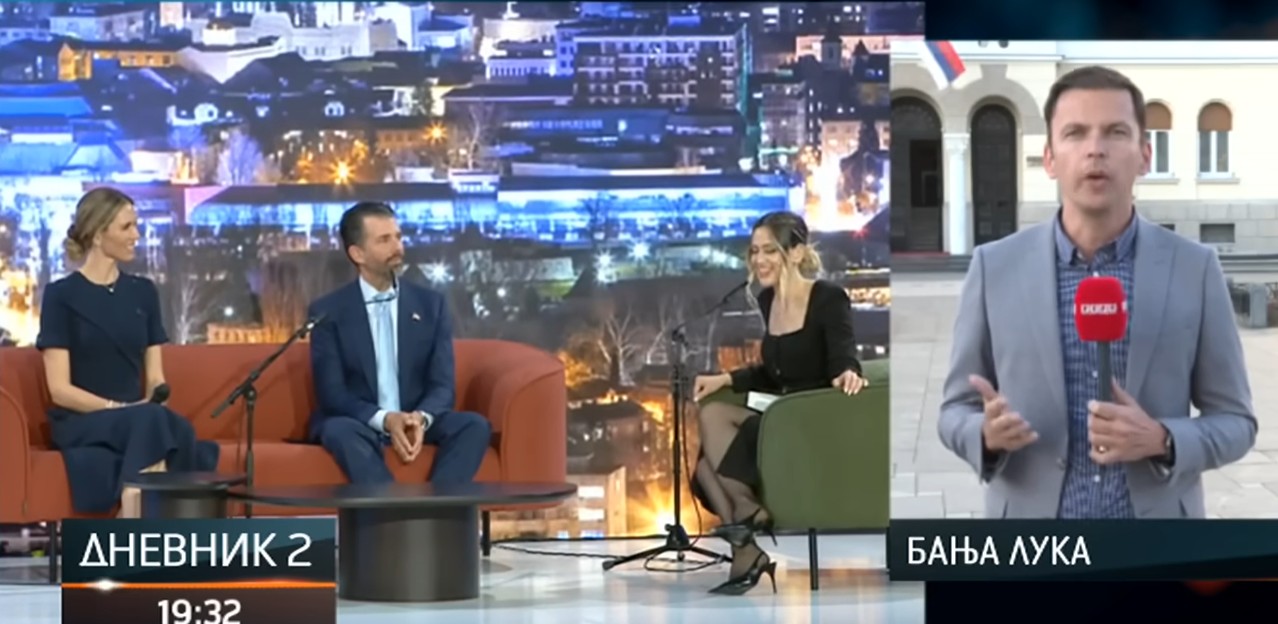 RTRS I BNTV: Građani platitli, a Dodik ugostio Donalda Trumpa mlađeg
