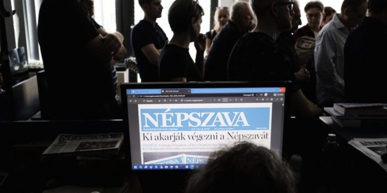 Mađarski list Népszava ostao bez štampanog izdanja nakon prekida ugovora o štampi i distribuciji