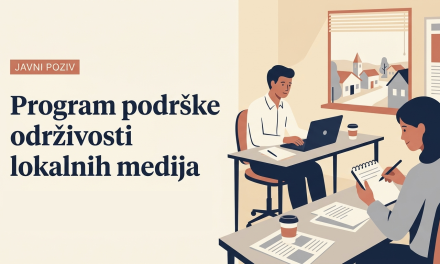 JAVNI POZIV ZA MEDIJE: Program podrške održivosti lokalnih medija